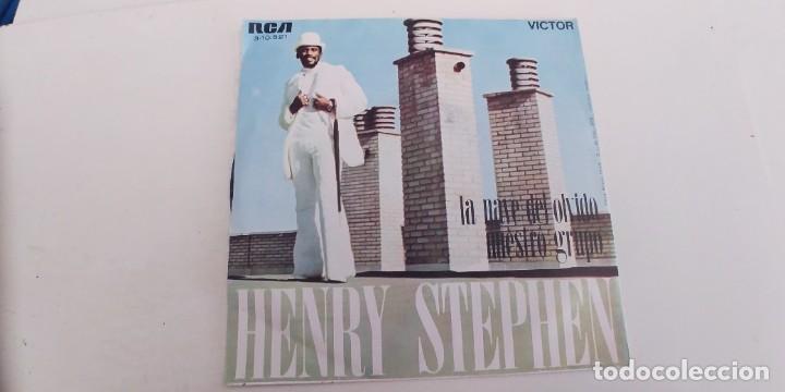 Discos de vinilo: HENRY STEPHEN-SINGLE LA NAVE DEL OLVIDO - Foto 2