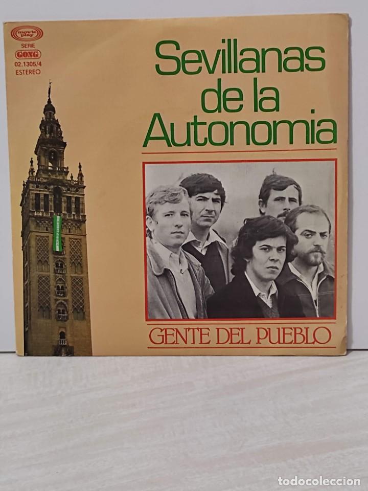 Vinyl records: Gente del pueblo - Sevillanas de la Autonomia