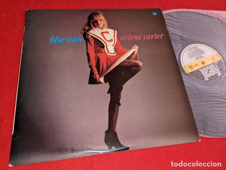 Discos de vinilo: CARLENE CARTER Blue nun LP 1981 Fbeat ESPA&Ntilde;A SPAIN