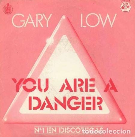Discos de vinilo: SINGLE, GARY LOW. YOU ARE A DANGER. SG-793 - Foto 1