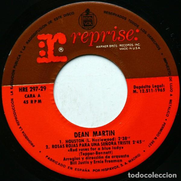 Discos de vinilo: Dean Martin &ndash; Houston - 1965 - Foto 3