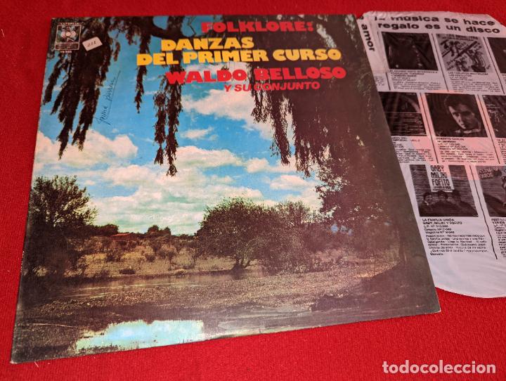 Discos de vinilo: WALDO BELLOSO CONJUNTO Danzas del primer curso LP 1979 CBS ARGENTINA FOLK