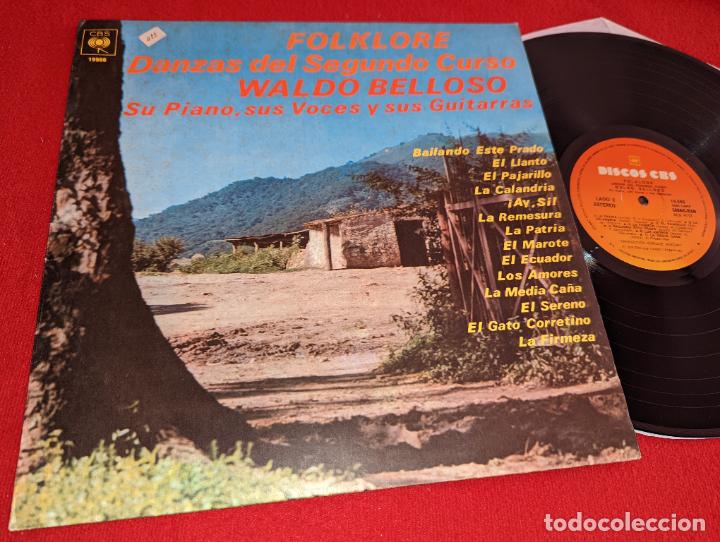 Discos de vinilo: WALDO BELLOSO Folklore Danzas del segundo curso LP 1979 CBS ARGENTINA FOLK