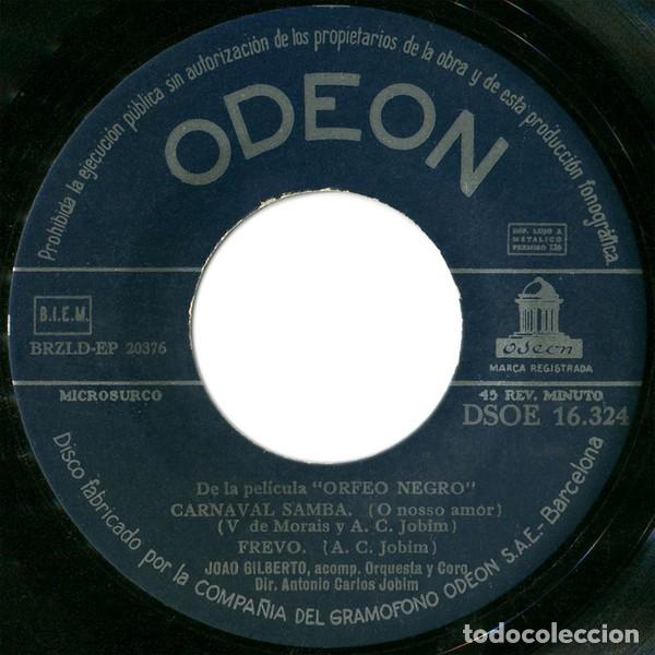 Discos de vinilo: Jo&atilde;o Gilberto &ndash; Orfeo Negro - 1960 - Foto 4