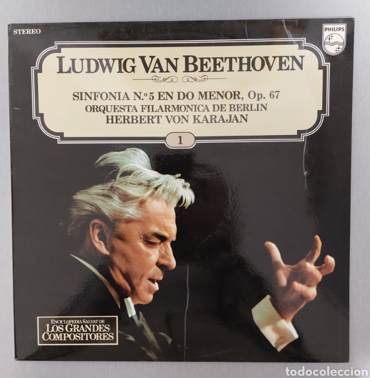 Discos de vinilo: DISCO DE VINILO. LUDWIG VAN BEETHOVEN - Foto 1