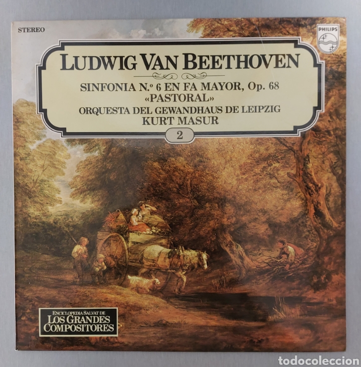 Discos de vinilo: DISCO DE VINILO. LUDWIG VAN BEETHOVEN - Foto 1