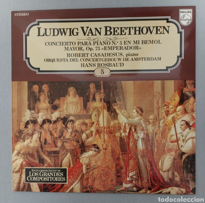 Discos de vinilo: DISCO DE VINILO. LUDWIG VAN BEETHOVEN - Foto 1