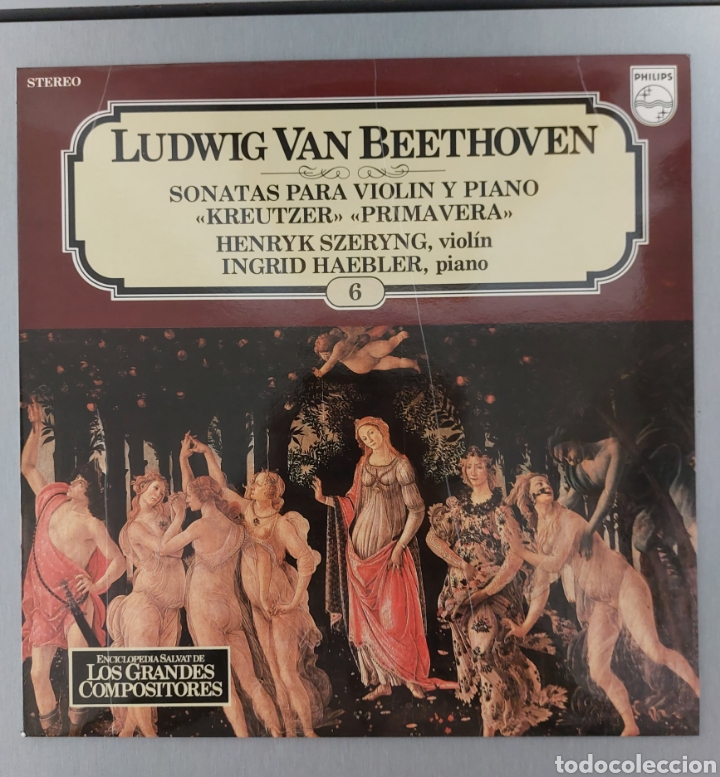 Discos de vinilo: DISCO DE VINILO . LUDWIG VAN BEETHOVEN - Foto 1