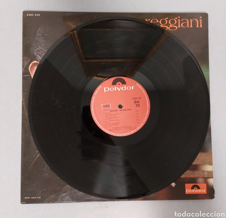 Discos de vinilo: DISCO DE VINILO . SERGE REGGIANI - Foto 4