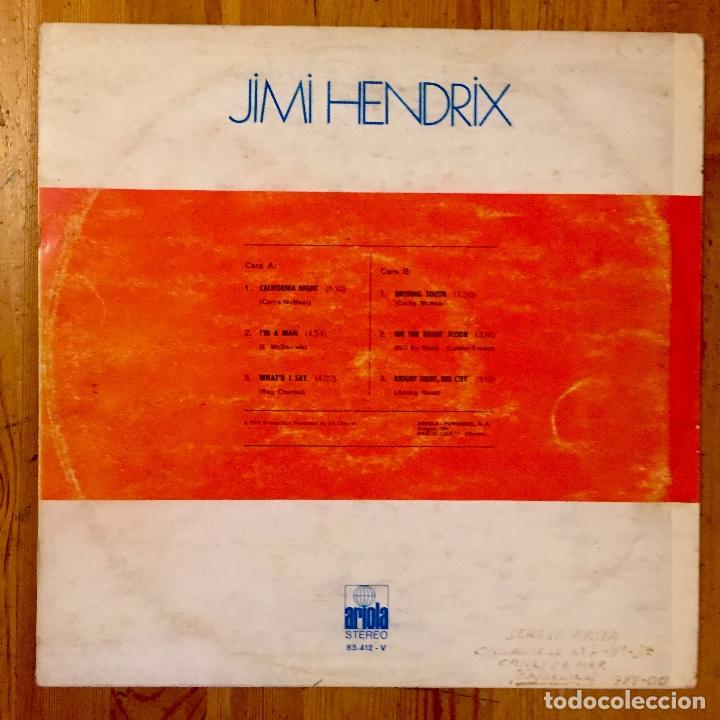 Discos de vinilo: JIMI HENDRIX : JIMI HENDRIX [ARIOLA - ESP 1971] LP - Foto 2