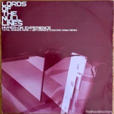 Discos de vinilo: HYPER-ON EXPERIENCE : LORDS OF THE NULL LINES / DISTURBANCE (REMIXES) [MOVING SHADOW - UK 2003] 12”