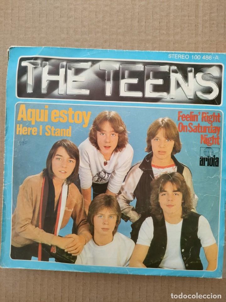 Discos de vinilo: THE TEENS - AQUI ESTOY - Foto 1