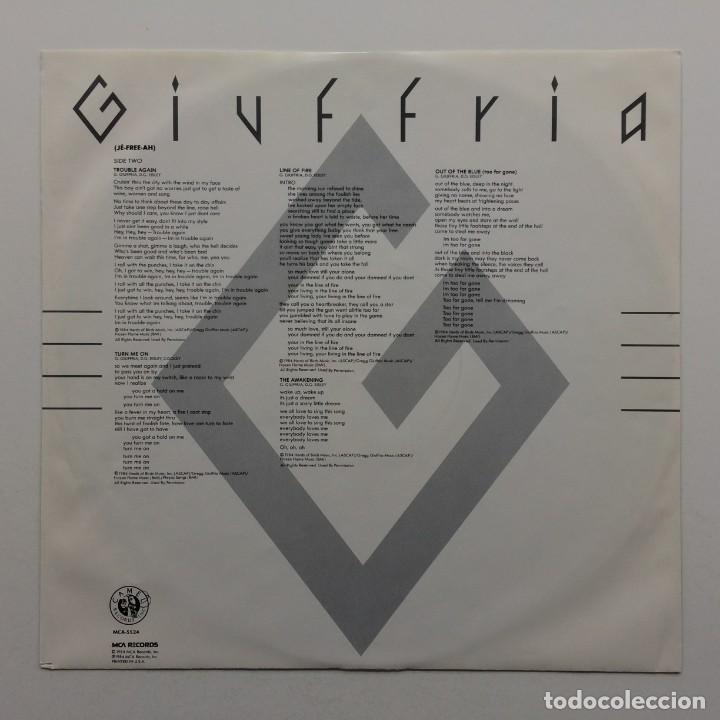 Discos de vinilo: Giuffria &ndash; Giuffria USA 1984 MCA RECORDS - Foto 4