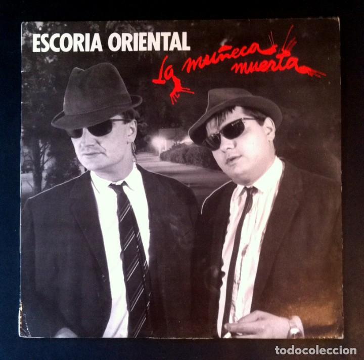 Vinyl-Schallplatten: ESCORIA ORIENTAL - La Mu&ntilde;eca Muerta - LP 1986 - ONOMASTER (vinilo rojo)