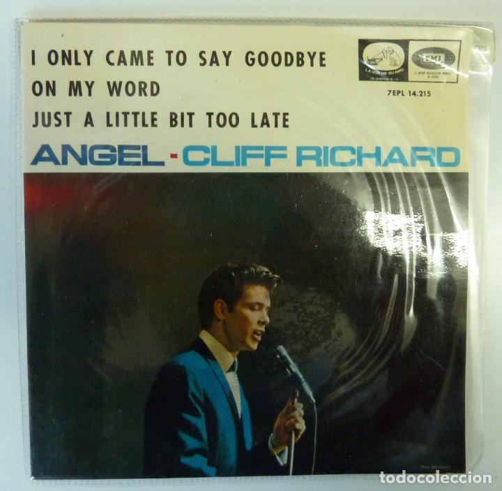 Discos de vinilo: CLIFF RICHARD // ANGEL+3 // 1966 // EP - Foto 1