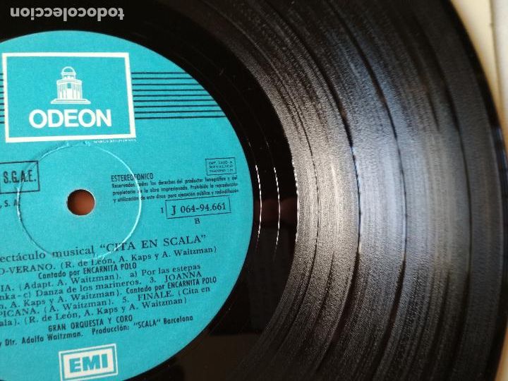 Discos de vinilo: Adolfo Waitzman &lrm;&ndash; Cita En Scala, 1973 - Foto 2