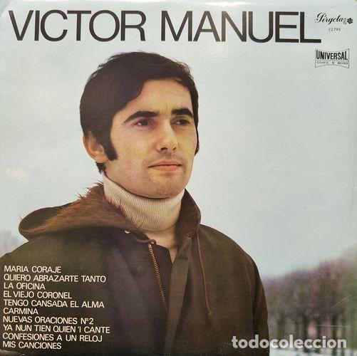 Discos de vinilo: VICTOR MANUEL - LP DE VINILO EDICION PARA CIRCULO DE LECTORES - Foto 1