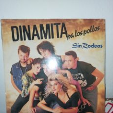 Discos de vinilo: DINAMITA PARA LOS POLLOS LP AÑOS 90 NUEVO A ESTRENAR.. Lote 319446903