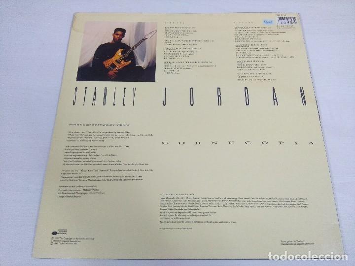 Discos de vinilo: STANLEY JORDAN/CORNUCOPIA/VINILO. - Foto 3