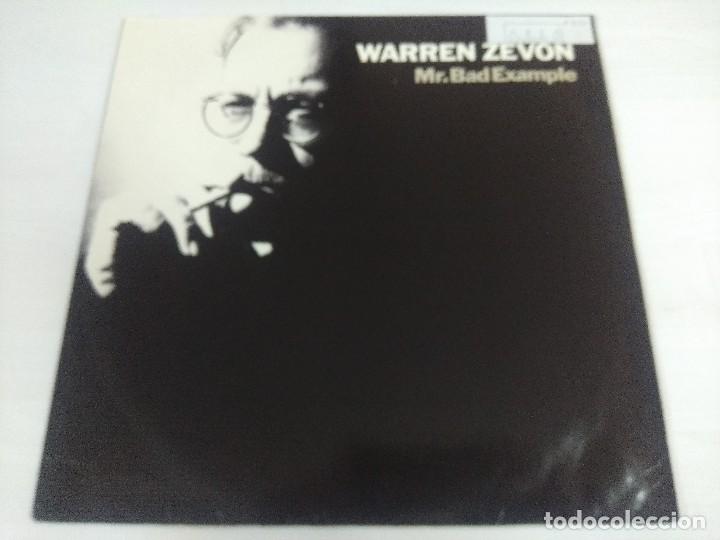 Discos de vinilo: WARREN ZEVON/Mr.BAD EXAMPLE/VINILO. - Foto 1