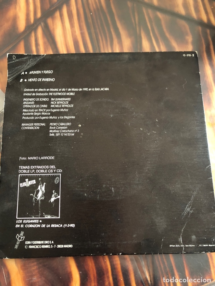 Discos de vinilo: Los elegantes - Foto 2