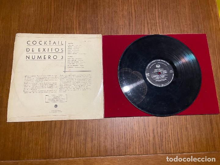 Discos de vinilo: DISCO VINILO COCKTAIL DE EXITOS N&ordm;3 12 CANCIONES - Foto 2
