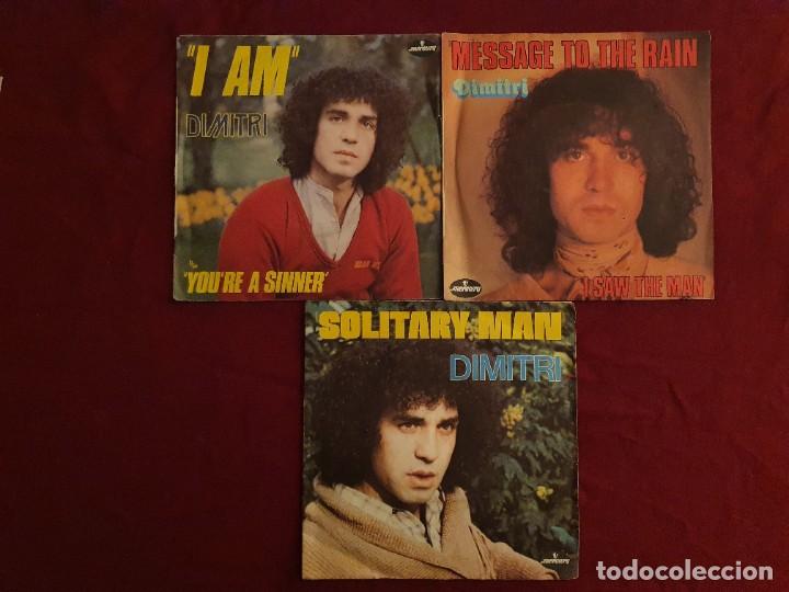 Discos de vinilo: lote 3 singles dimitri - Foto 1