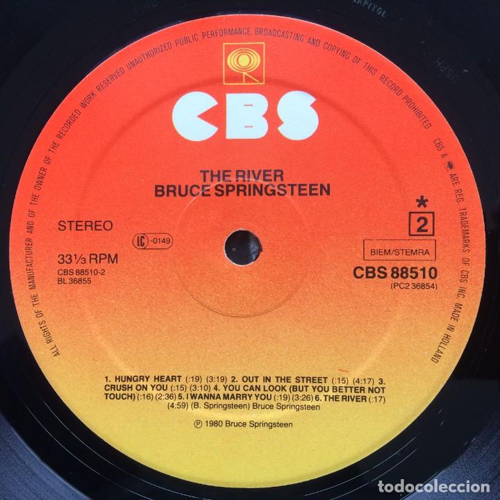 Discos de vinilo: Bruce Springsteen &lrm;&ndash; The River , 2 Vinyls Holanda 1980 CBS* - Foto 8