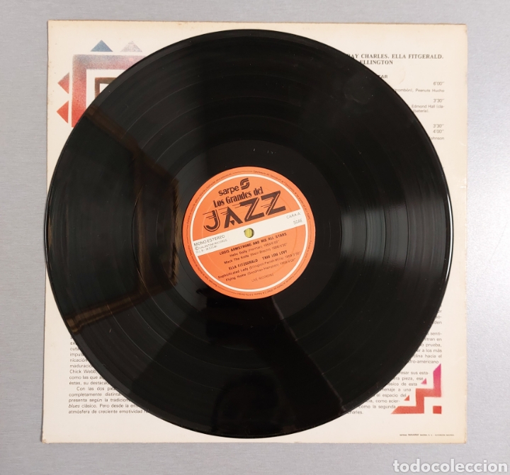 Discos de vinilo: DISCO DE VINILO . LOS GRANDES DEL JAZZ - Foto 3