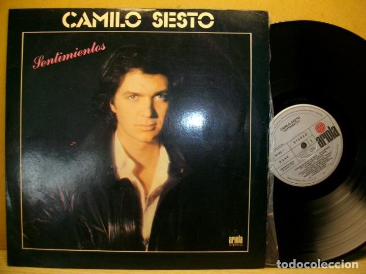 Discos de vinilo: Camilo Sesto &ndash; Sentimientos LP - Foto 1