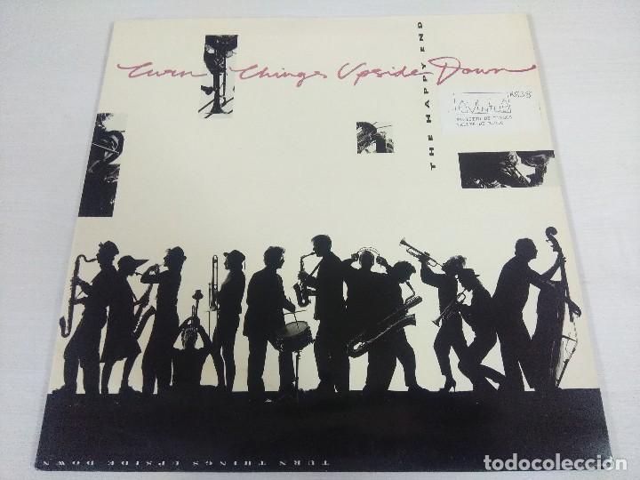 Discos de vinilo: THE HAPPY END/TURN THINGS UPSIDE DOWN/VINILO GATEFOLD. - Foto 1