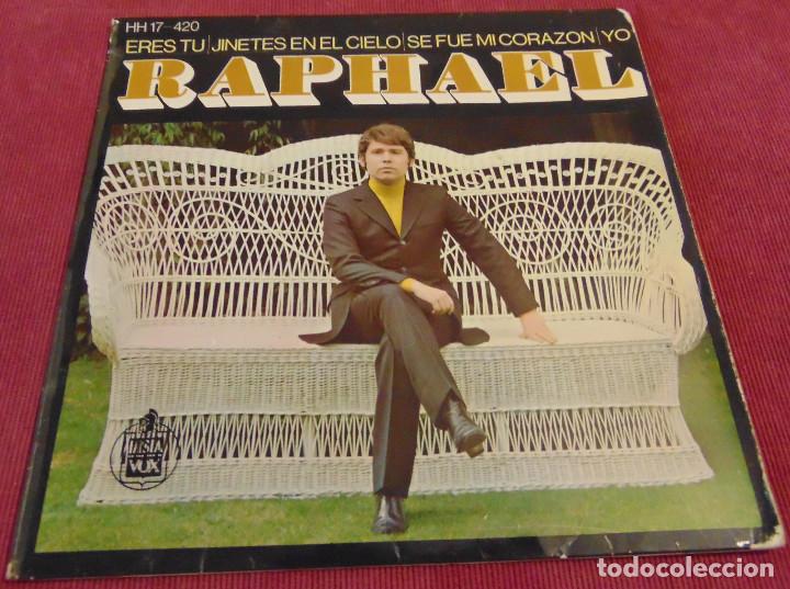 Discos de vinilo: RAPHAEL - ERES TU + 3 - EP 1969 - Foto 1