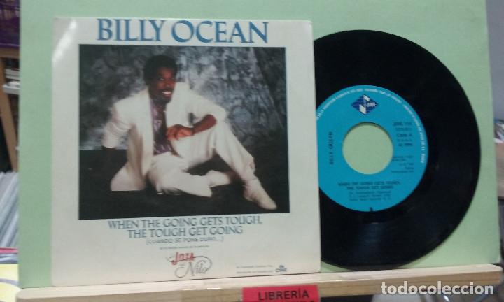 Discos de vinilo: Billy Ocean. When the going gets touch, the touch get going. Jive 1986 -- Single - Foto 1