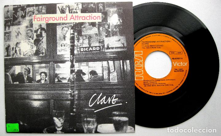 Discos de vinilo: Fairground Attraction - Clare - Single RCA 1989 BPY - Foto 1