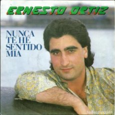 Discos de vinilo: ERNESTO ORTIZ - NUNCA TE HE SENTIDO MIA / EL TIEMPO - F. P. RECORDS - 1989. Lote 319614153