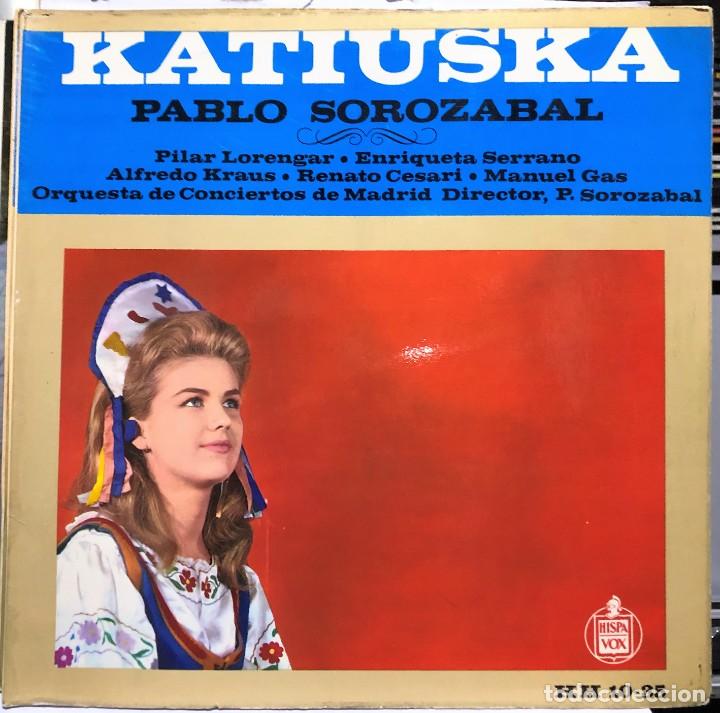 Discos de vinilo: Pilar Lorengar / Alfredo Kraus - Katiuska - Vinilo, LP, Reissue, Gatefold - Foto 1