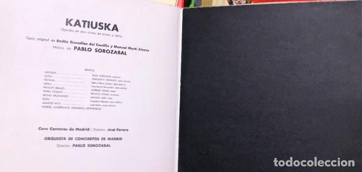 Discos de vinilo: Pilar Lorengar / Alfredo Kraus - Katiuska - Vinilo, LP, Reissue, Gatefold - Foto 2