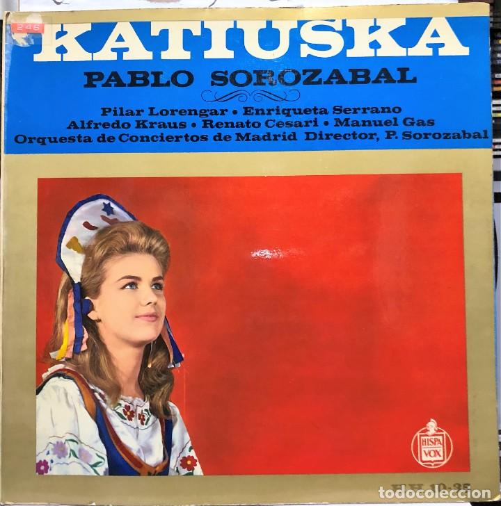 Discos de vinilo: Pilar Lorengar / Alfredo Kraus - Katiuska - Vinilo, LP, Reissue, Gatefold - Foto 1