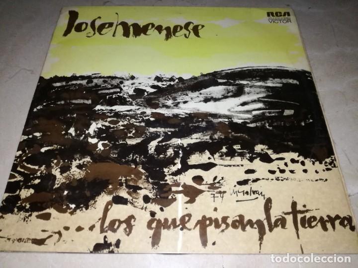 Discos de vinilo: JOSE MENESE-LOS QUE PISAN LA TIERRA-DOBLE LP-ORIGINAL A&Ntilde;O 1974