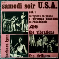 Discos de vinilo: BARBARA LYNN - DRIFTERS - VIBRATIONS - EP FRANCE VOGUE 1965 - LIVE PHILADELPHIA - R&B. Lote 319637503