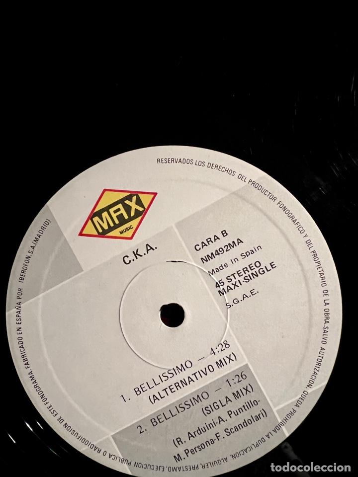 Discos de vinilo: C.K.A. - Bellissimo. 45rpm - Foto 4