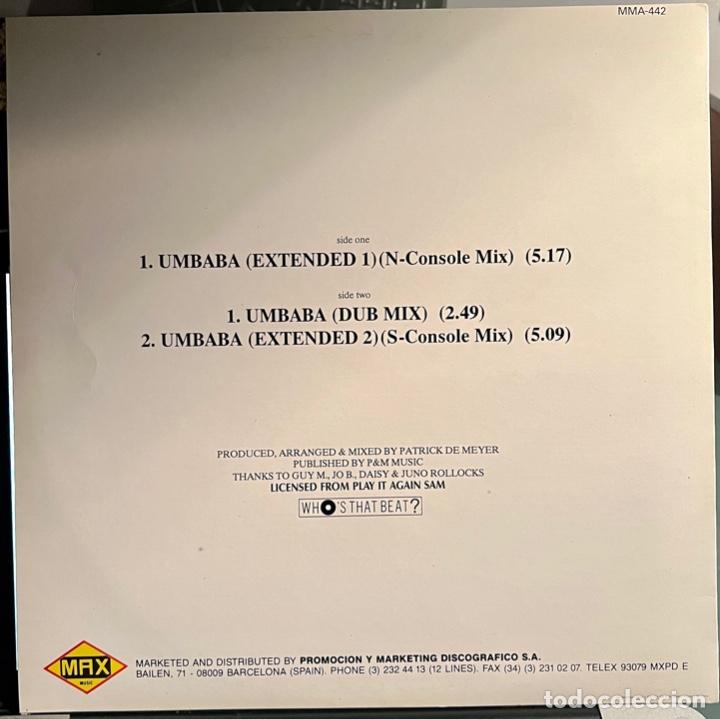 Discos de vinilo: TRAGIC ERROR - Umbaba. Maxi Single 45rpm - Foto 2