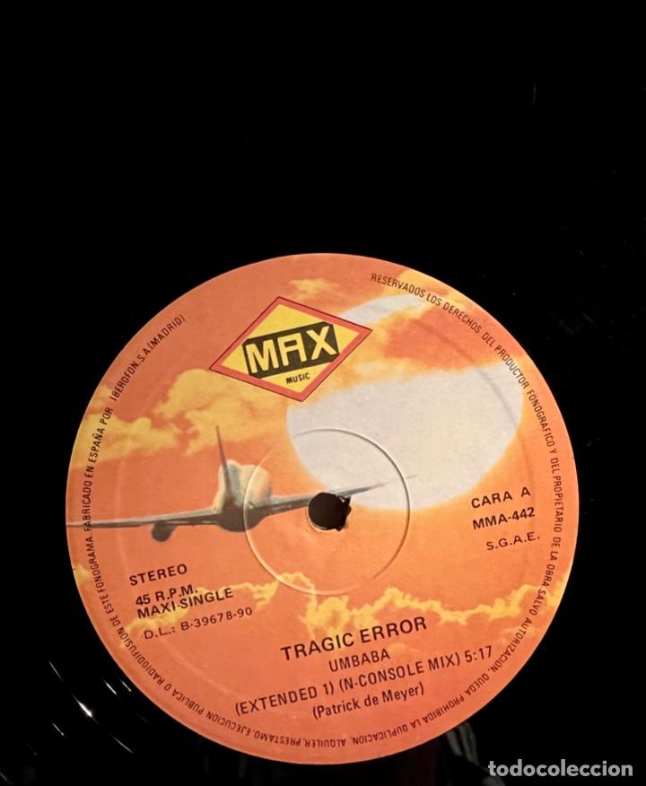 Discos de vinilo: TRAGIC ERROR - Umbaba. Maxi Single 45rpm - Foto 3