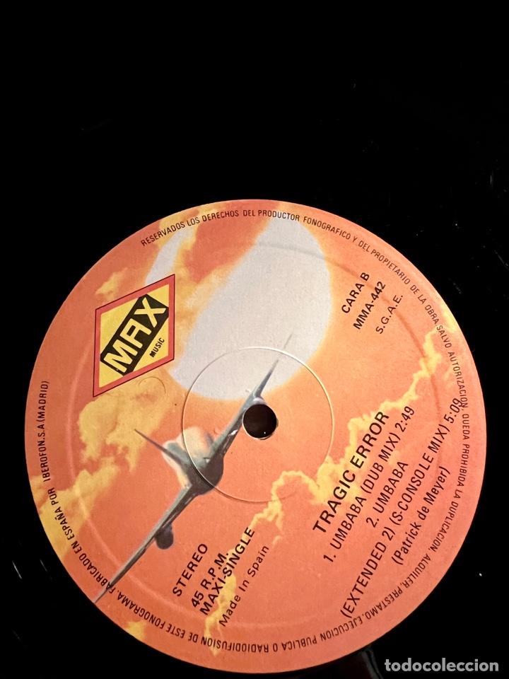Discos de vinilo: TRAGIC ERROR - Umbaba. Maxi Single 45rpm - Foto 4