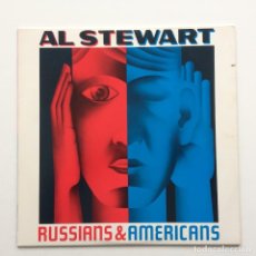 Discos de vinilo: AL STEWART – RUSSIANS & AMERICANS , USA 1984 PASSPORT RECORDS. Lote 319662733