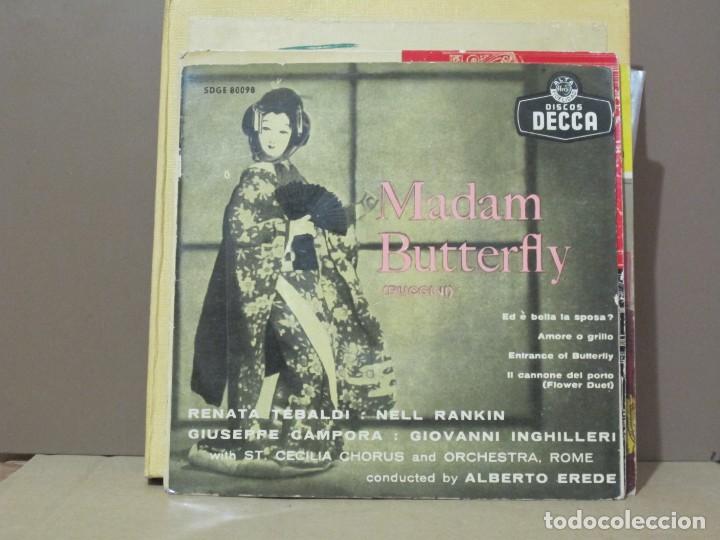 Discos de vinilo: Puccini - Madam Butterfly - Decca SDGE 80098 - 1958 - Foto 1