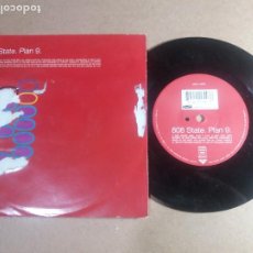 Discos de vinilo: 808 STATE PLAN 9 / OLYMPIC '93 (THE WORD MIX) / SINGLE 7 PULGADAS. Lote 319690343