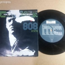 Discos de vinilo: 808 STATE / THE ONLY RHYME THAT BYTES / SINGLE 7 PULGADAS. Lote 319690493
