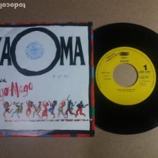 Discos de vinilo: KAOMA / DANÇA TAGO MAGO / SINGLE 7 PULGADAS