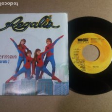 Discos de vinilo: REGALIZ / SPIDERMAN / SINGLE 7 PULGADAS